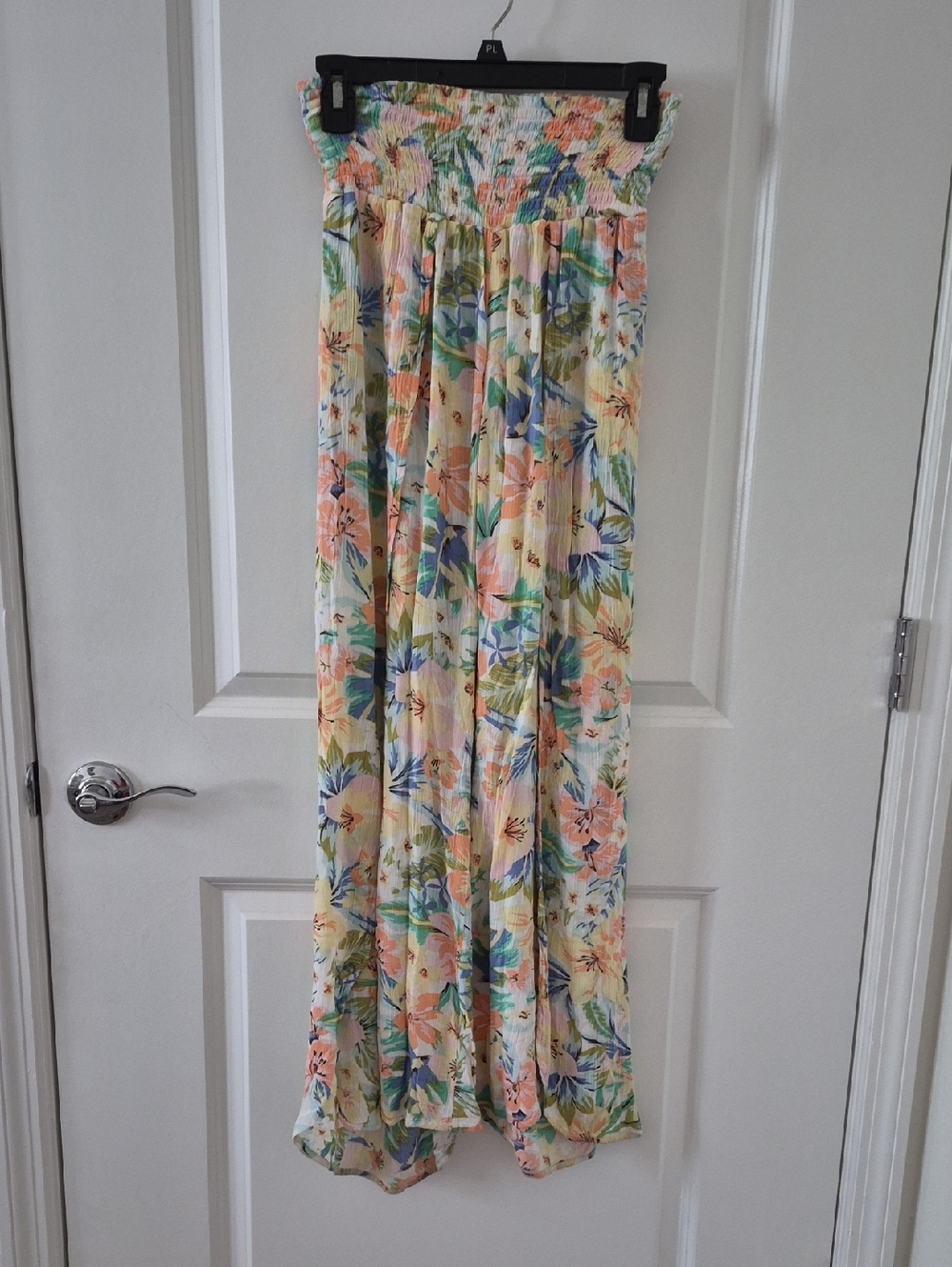 Billabong Multicolor Smocked Floral Pants